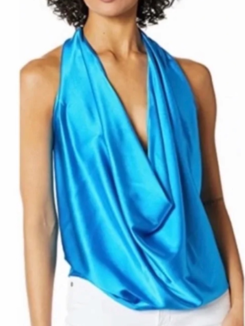 Turquoise Ramy Brook Harriet Top - Picture 4 of 6